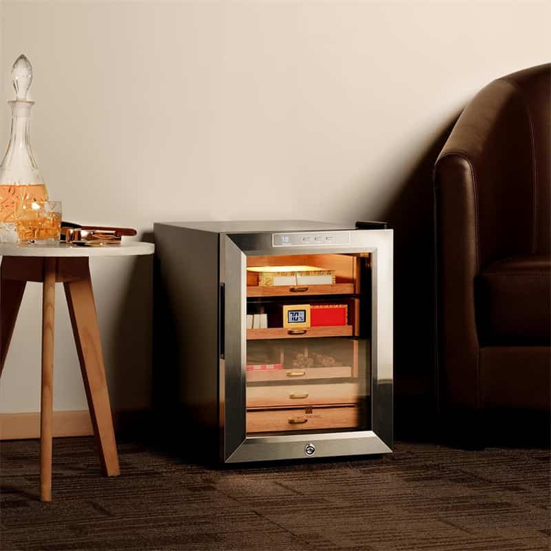 woodronic cigar cooler humidor for 250 cigars