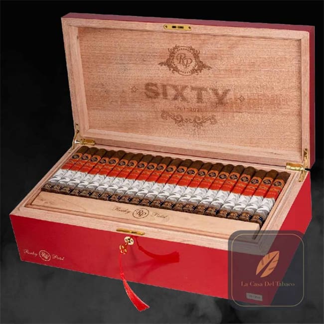 rocky patel sixty humidor with cigars