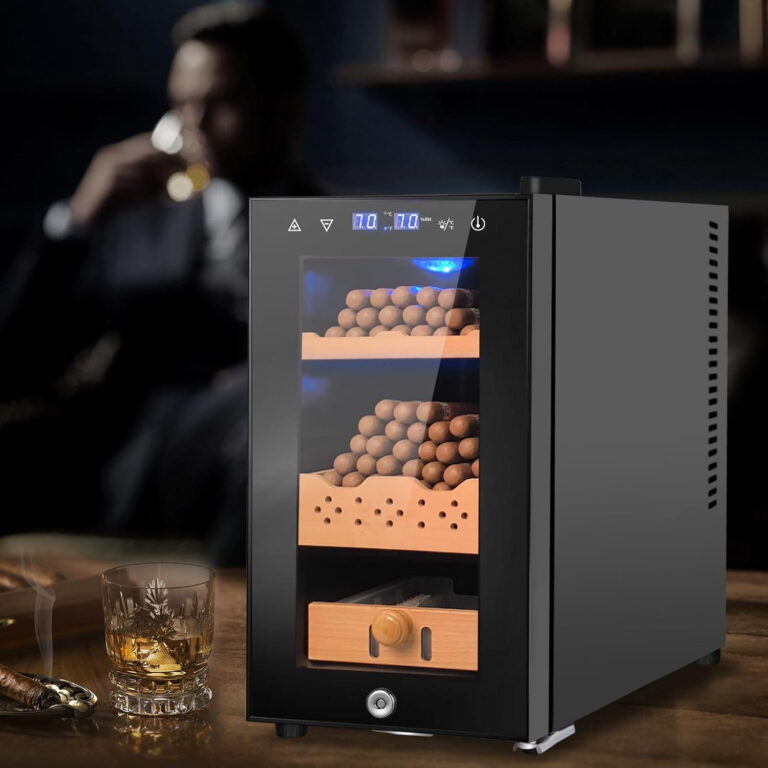 4. Velieta Electric Cigar Humidor For 150 Counts