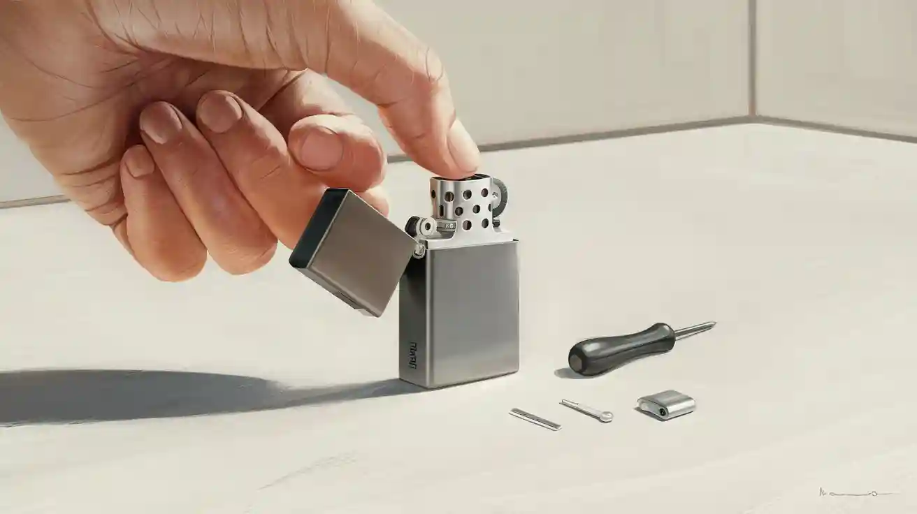 How do you fix the clicker on a torch lighter