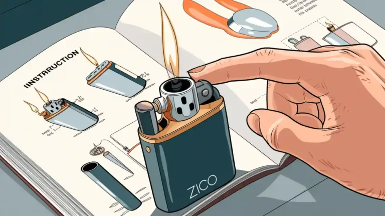 How to use the Zico torch lighter manual