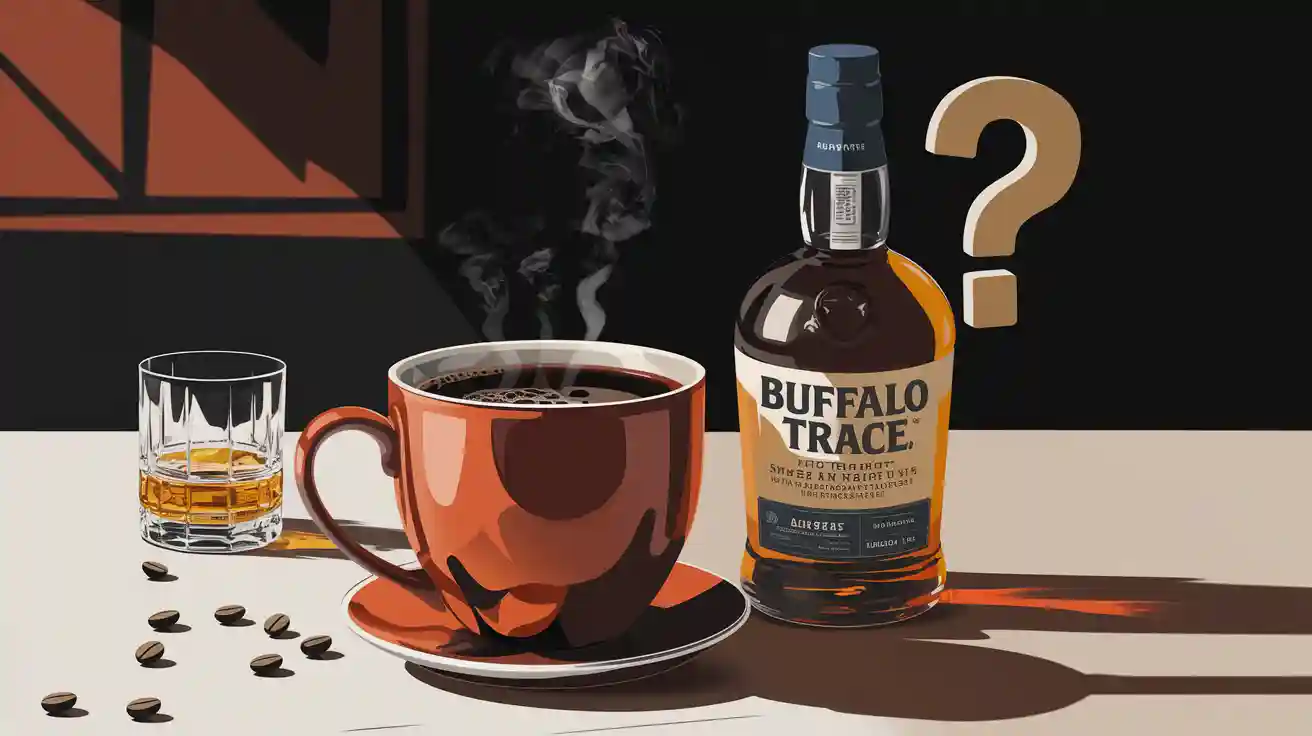 Is there alcohol in buffalo trace coffee